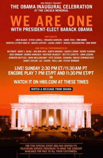 We Are One: The Obama Inaugural Celebration at the Lincoln Memorial