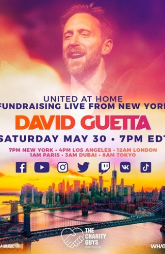 David Guetta | United at Home - Fundraising Live from New York