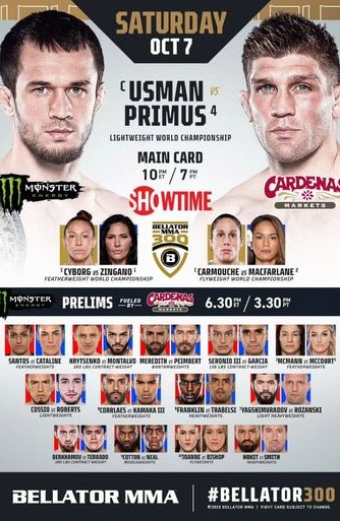 Bellator 300: Nurmagomedov vs. Primus